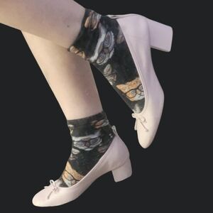 Maeve Anthroplogie Pink Balletcore Pumps 8 Ballerina